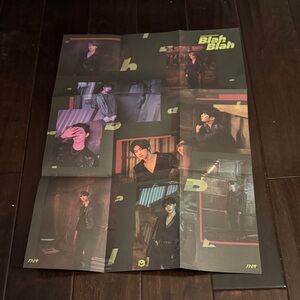 K-pop group 1the9 poster